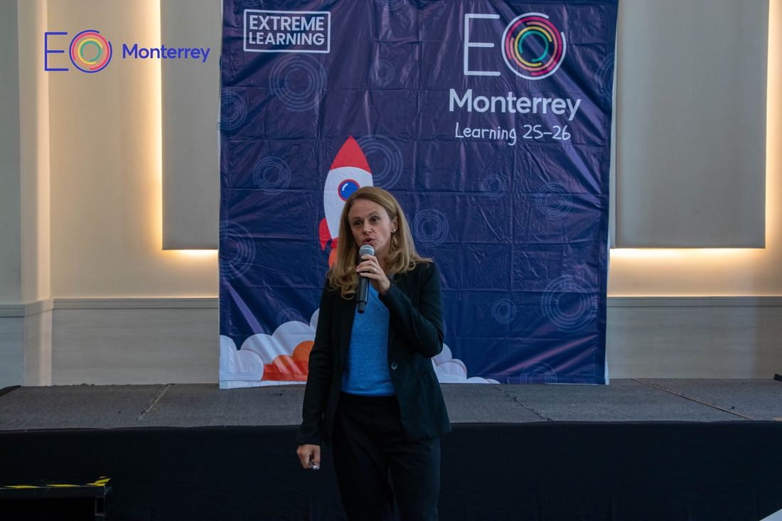Cristina Viehmann en el Learning Day de EOA Monterrey