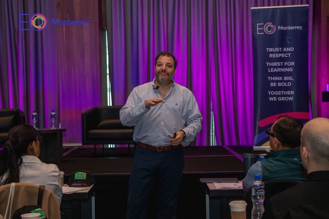 Daniel Marcos en el Learning Day de EOA Monterrey