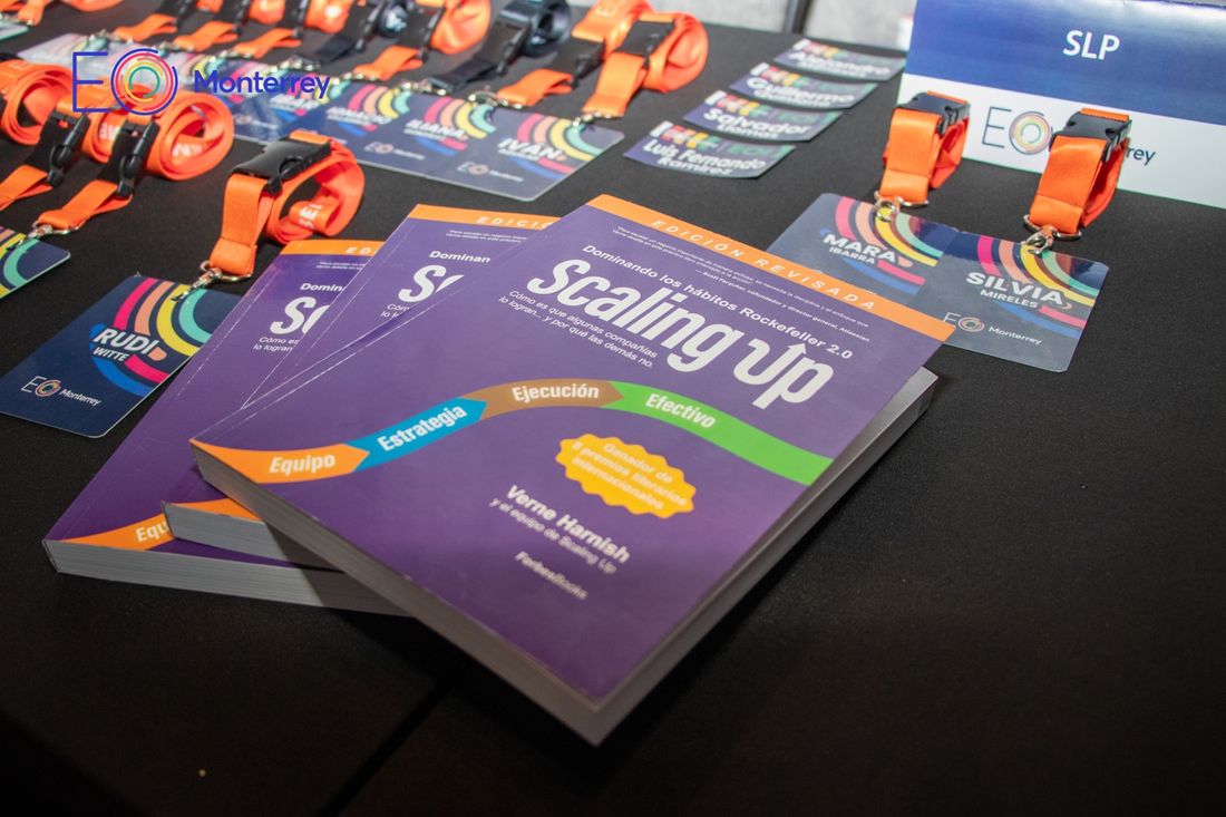 Libros Scaling Up en el evento